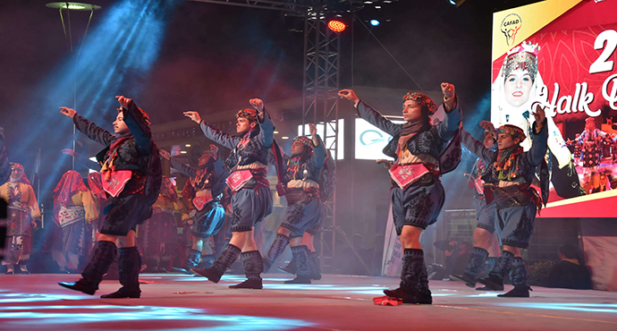 ÇAFAD 20.Damla Halk Dansları Gecesi, Büyük Beğeni Topladı