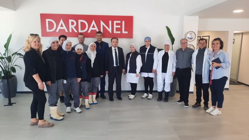 1 Mayıs Ziyaretleri Kapsamında İŞKUR ve SGK’dan Dardanel ve Akçansa’ya Ziyaret