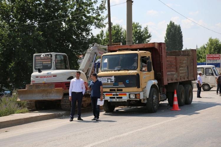 Bayramiç Belediyesi Doğalgaz Yatırımına Başladı