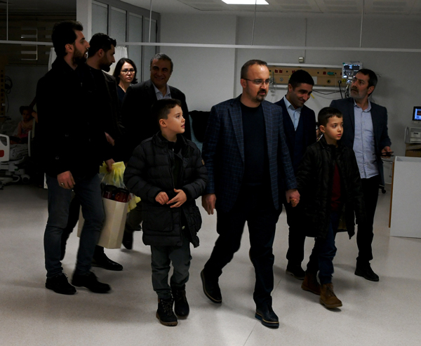 Bülent Turan’dan Mehmet Akif Ersoy Devlet Hastanesine Ziyaret