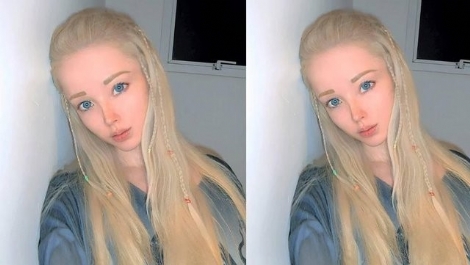 İnsan Barbie Valeria Lukyanova Makyajsız Halini Paylaştı