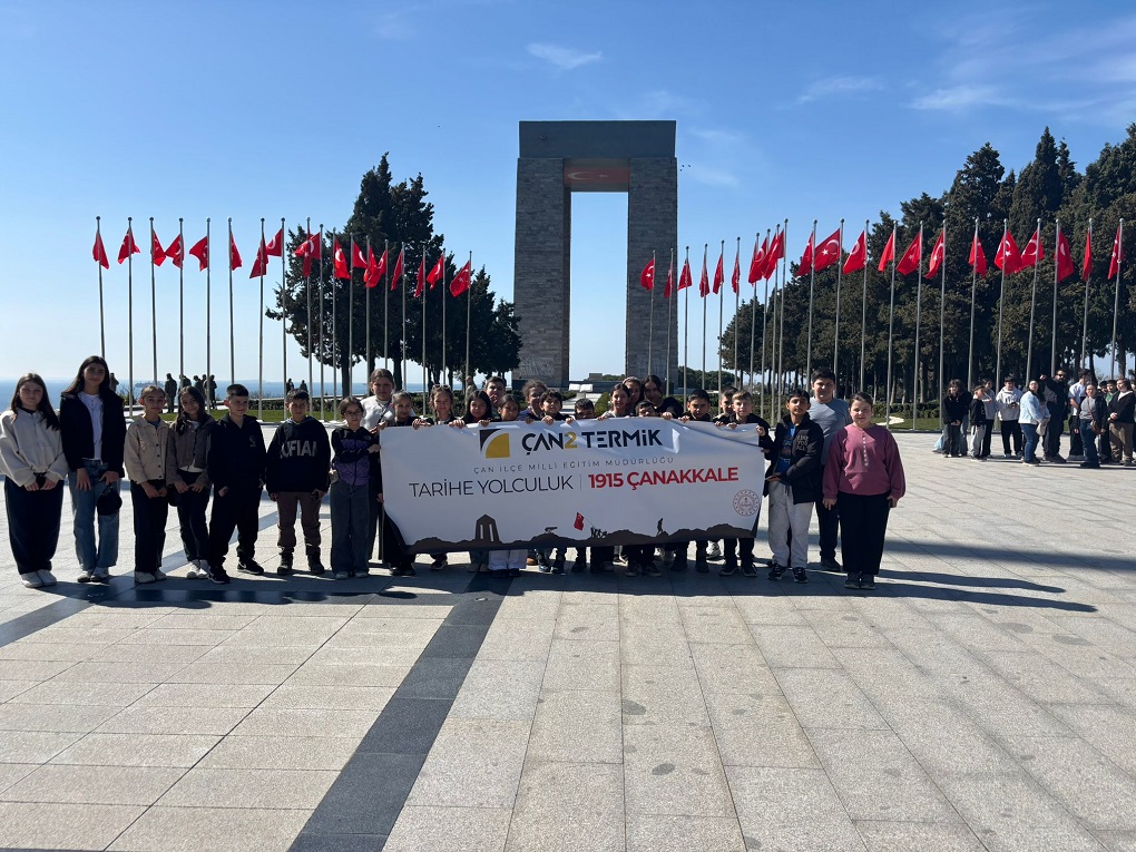 Çan2 Termik Santrali, 3. yılında da gençleri Çanakkale’nin tarihi mirasıyla buluşturdu