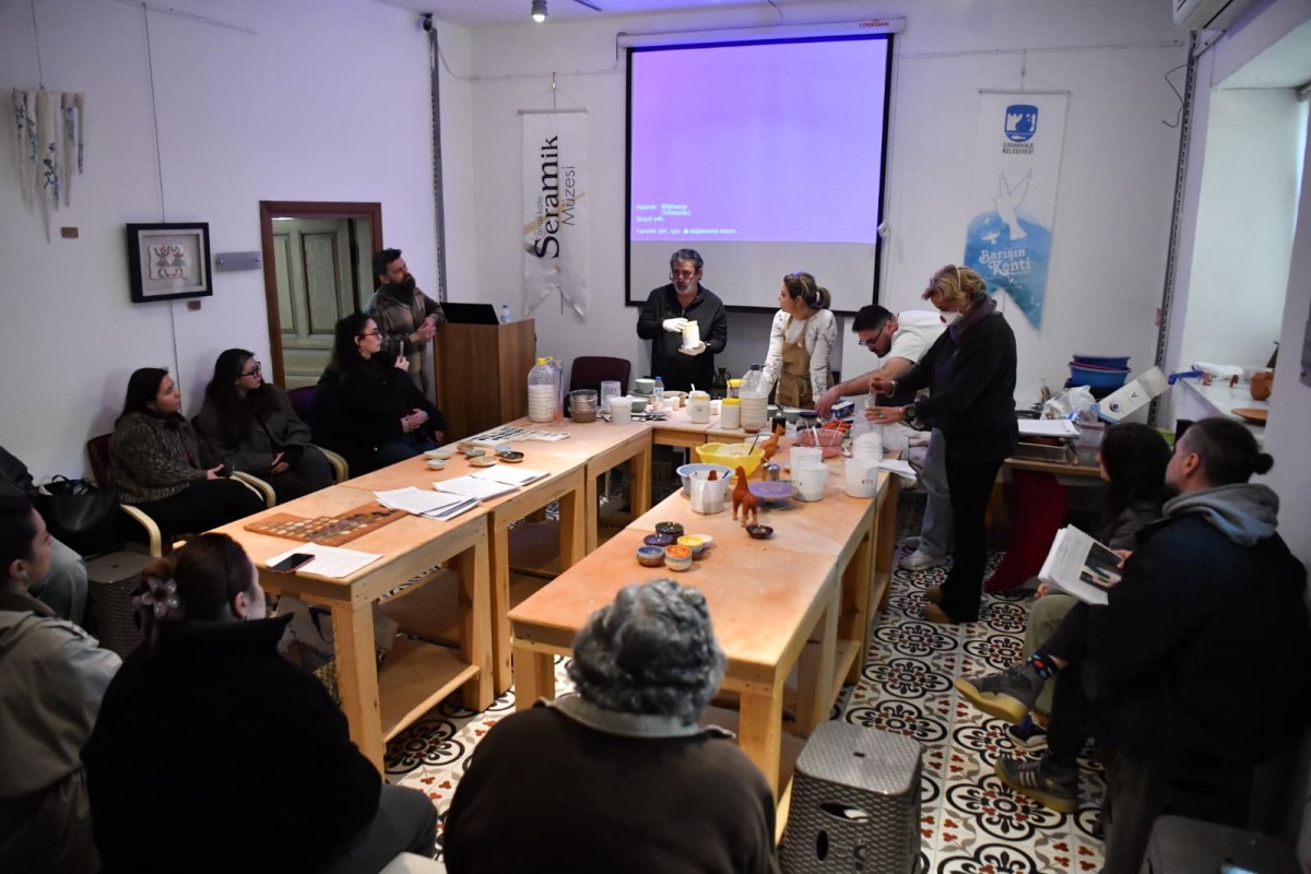 Seramik Çalıştayı Yoğun İlgi Gördü