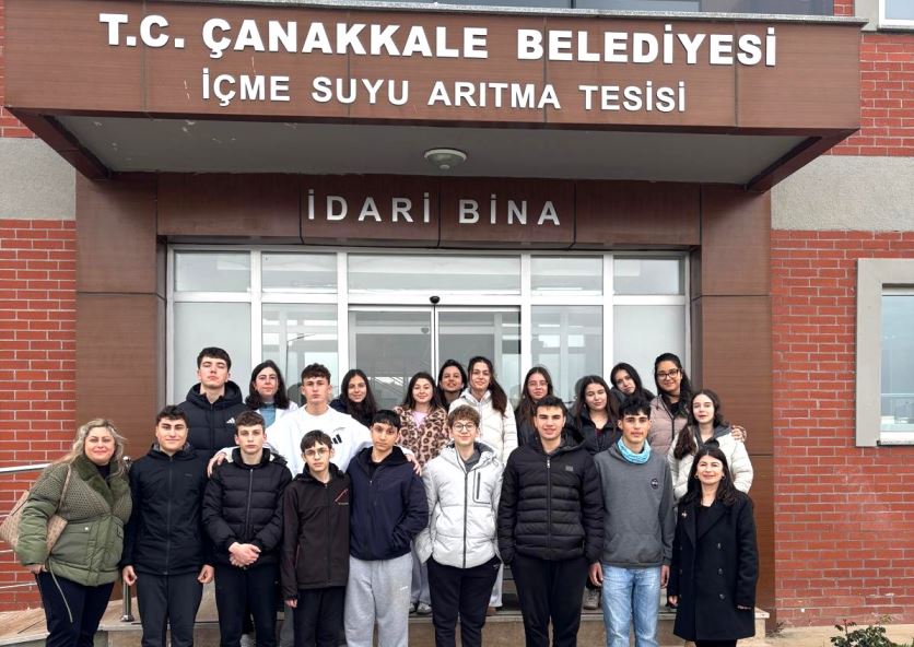 Öğrencilerden İçme Suyu Arıtma Tesisine Ziyaret