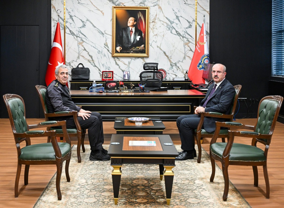Vali Toraman'dan İl Emniyet Müdürlüğü'ne Ziyaret