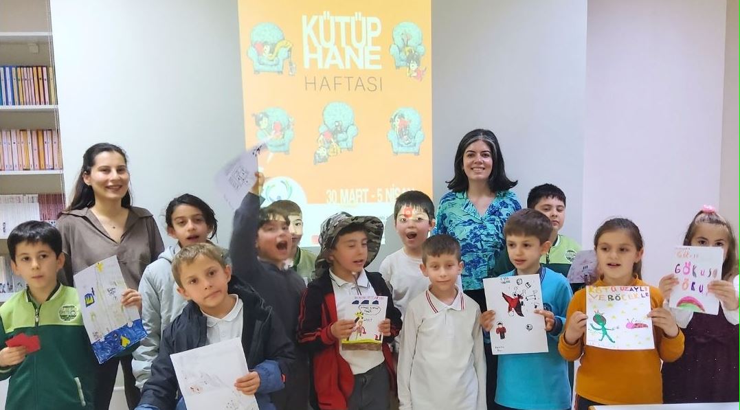 Çocuk Kültür Evi ‘Kütüphaneler Haftası'nı Neşeyle Kutladı