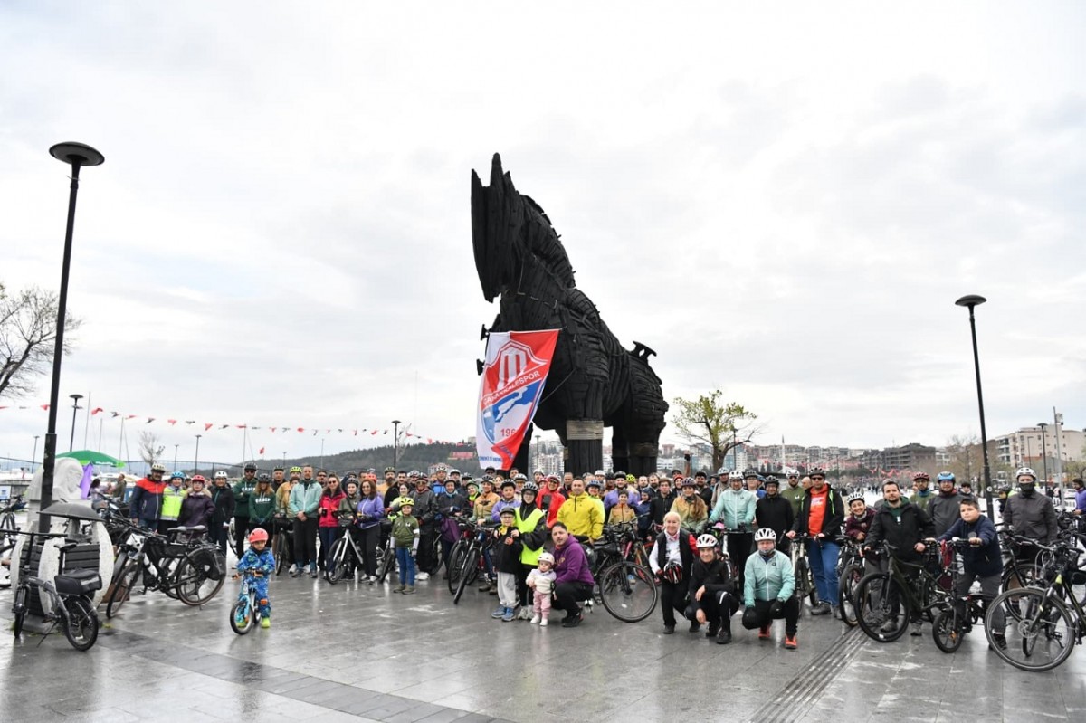 Bisikletliler Buluştu