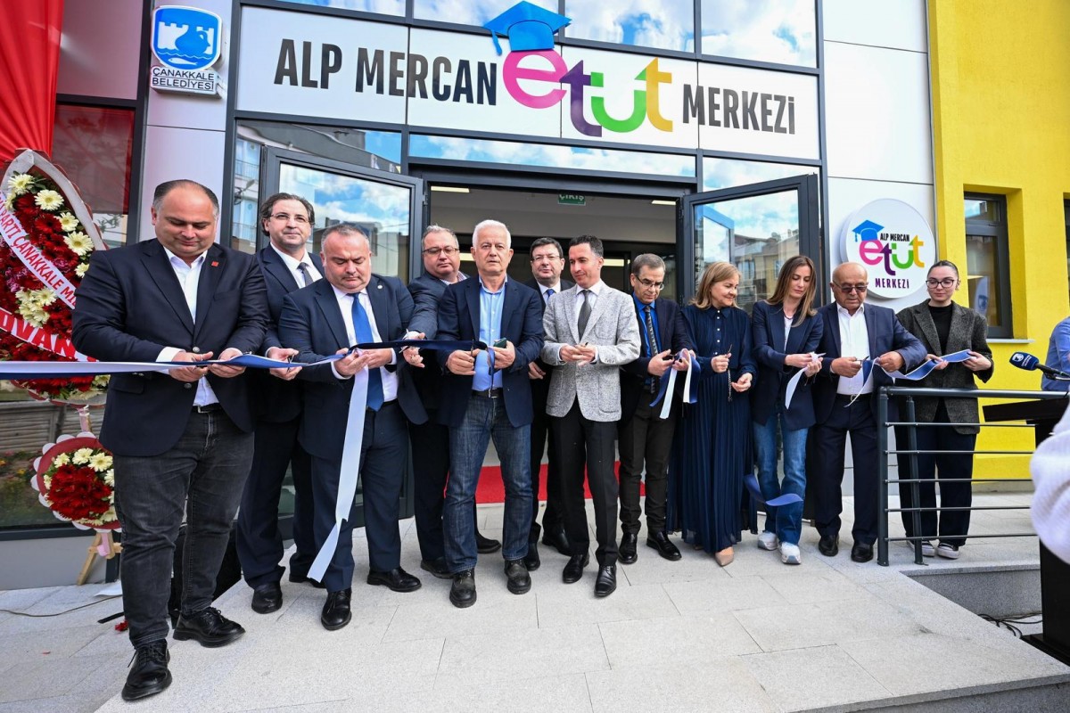 Alp Mercan Etüt Merkezi ve Bisikletli Yaşam Parkı Hizmete Açıldı