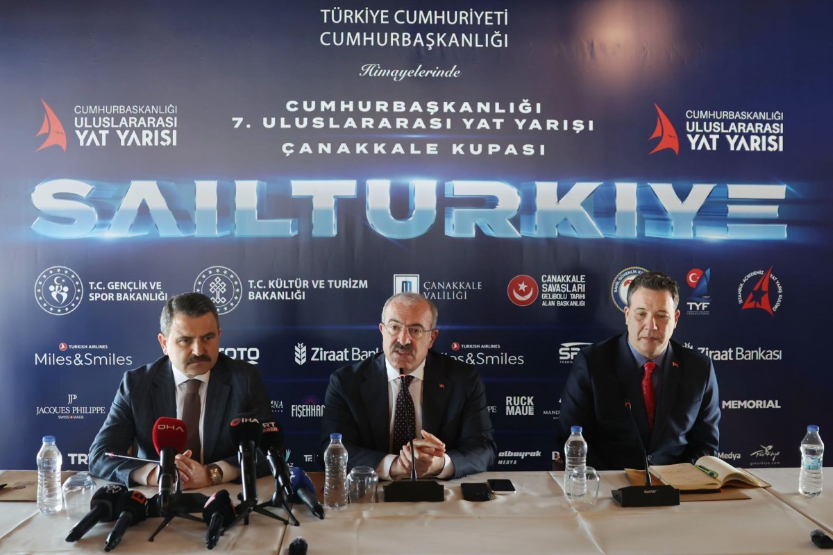 Cumhurbaşkanlığı 7. Uluslararası Yat Yarışları Çanakkale Etabıyla Start Alıyor