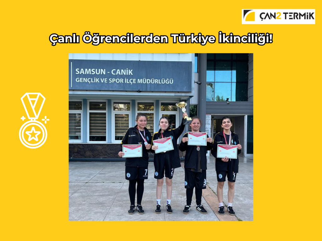 Çan2 Termik Santrali’nin Desteğiyle Çanlı Öğrencilerden Türkiye Çapında Büyük Başarı
