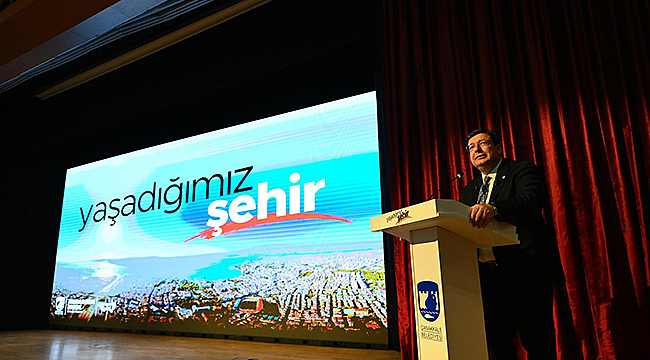 Başkan Erkek, 'Yaşadığımız Şehir'i Anlattı