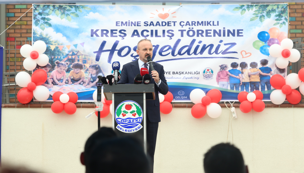 Turan'dan Lapseki'de Güçlü Mesajlar: “Güçlü Olmaktan Başka Çaremiz Yok