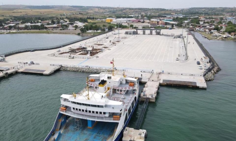 Gelibolu'da yeni feribot iskelesi yarın hizmete açılıyor  