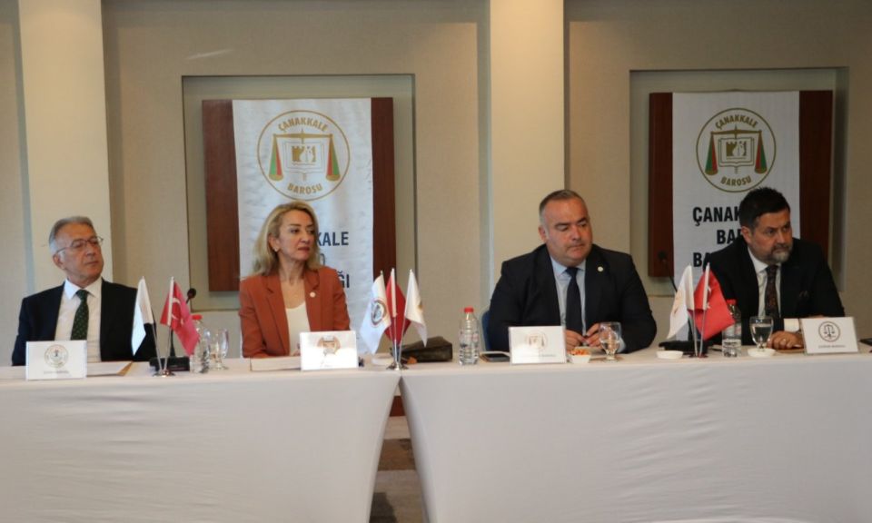 Ege ve Marmara Bölgesi Baro Başkanları Toplantısı Çanakkale’de Gerçekleştirildi