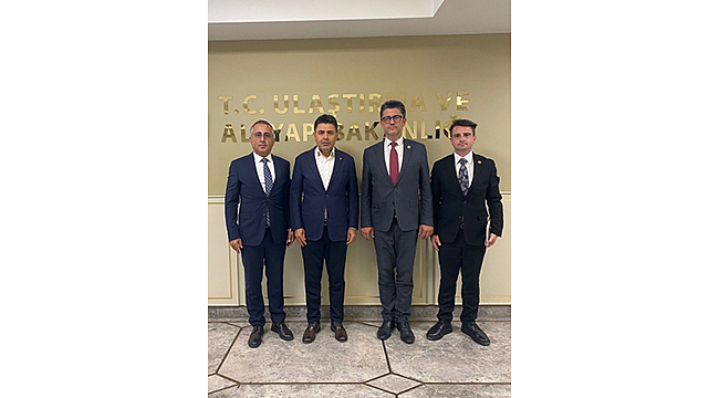 ÇOMÜ’den Ulaştırma ve Altyapı Bakanlığına Ziyaret