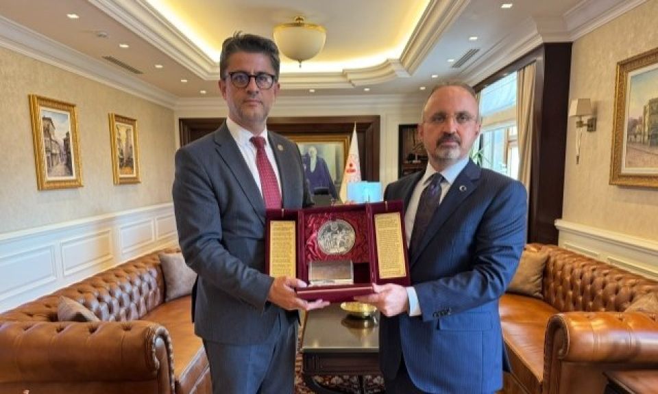 Rektör Erenoğlu’ndan İçişleri Bakan Yardımcısı Turan’a Ziyaret