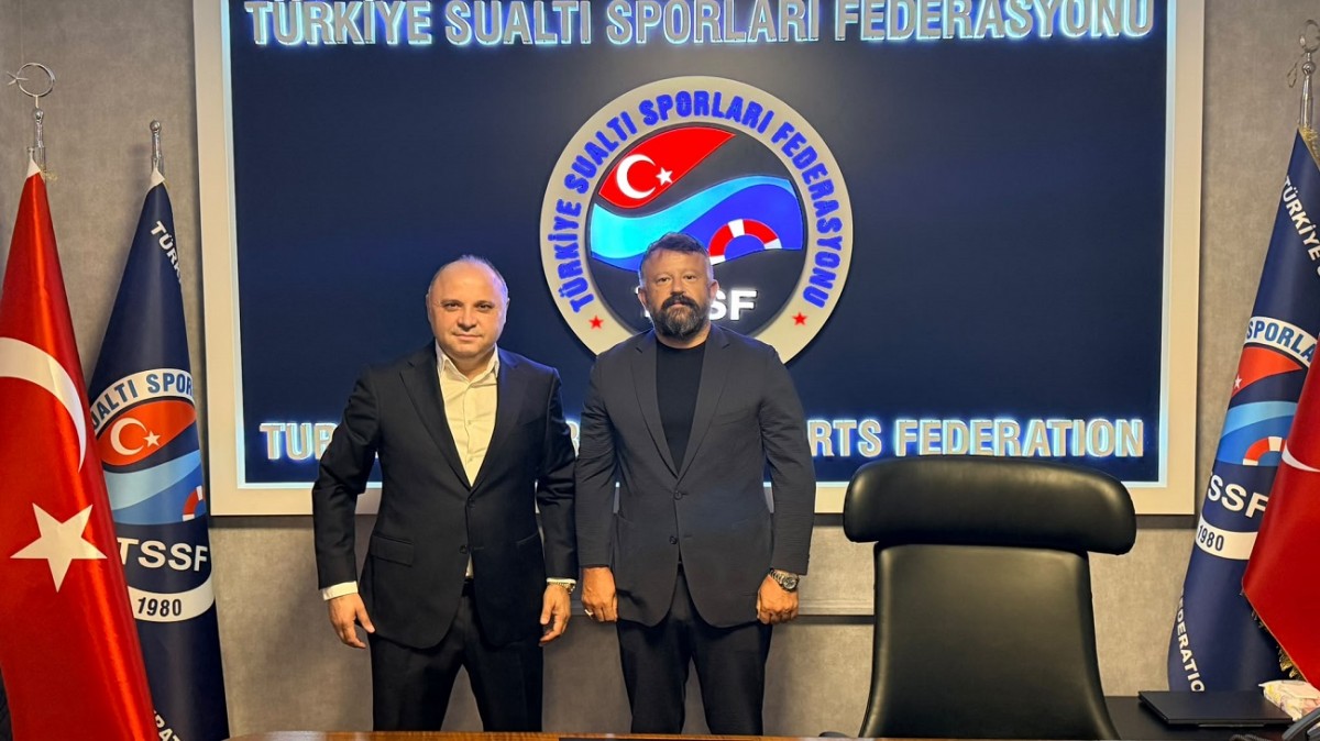 Turgay Kılıç'dan Türkiye Su Altı Sporları Federasyonuna Ziyaret