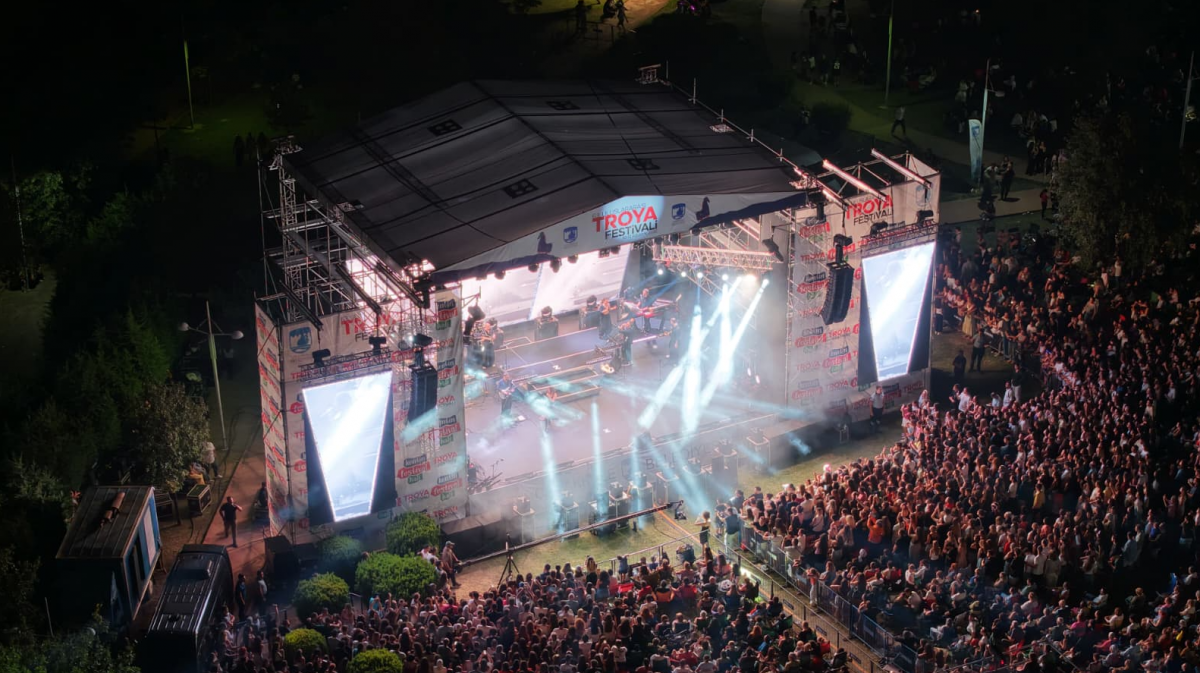 63. Uluslararası Troya Festivali Renkli Etkinliklerle Sona Erdi
