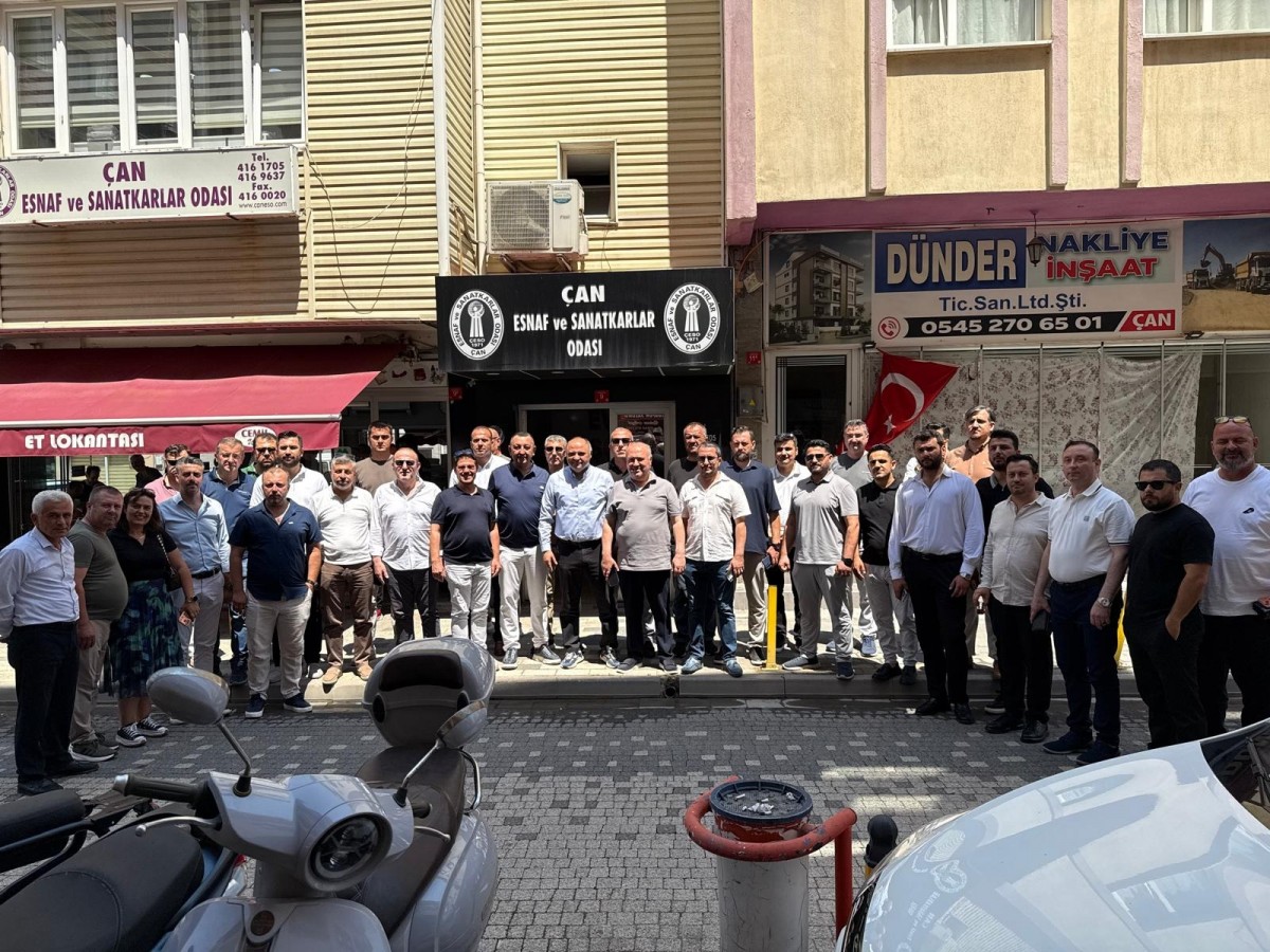 Turgay Kılıç ve Çalışma Arkadaşlarından Çan ve Yenice Ziyareti