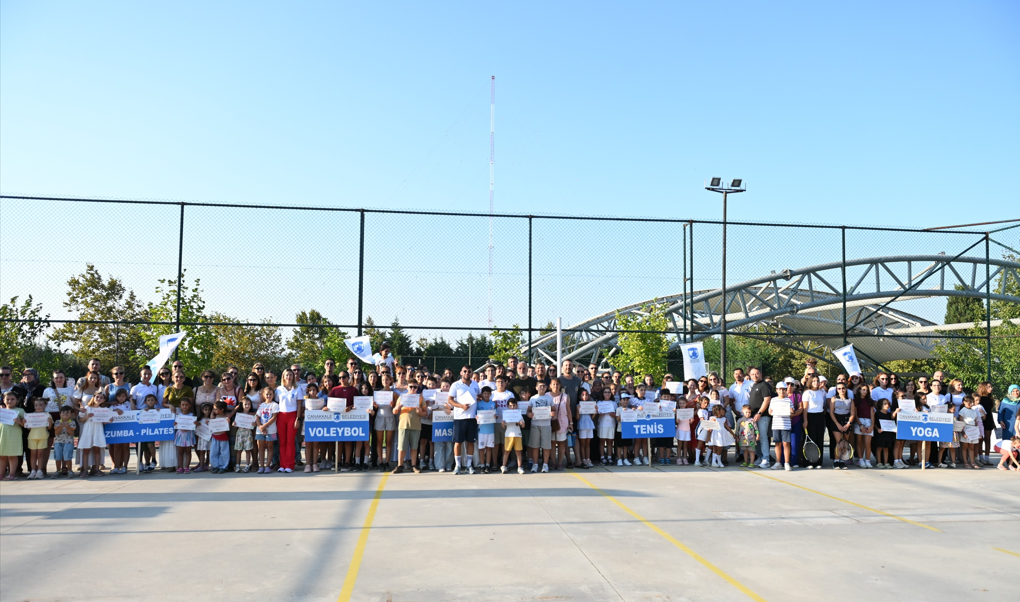 Yaz Spor Okullarında Sertifika Töreni Gerçekleştirildi