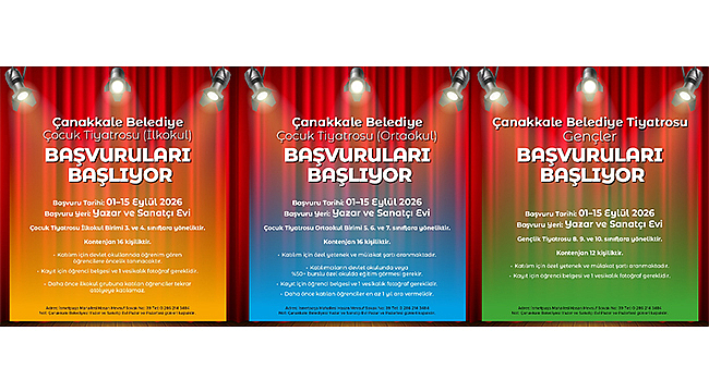 Çocuklar ve Gençler için Yeni Sezon Kayıtları Başlıyor