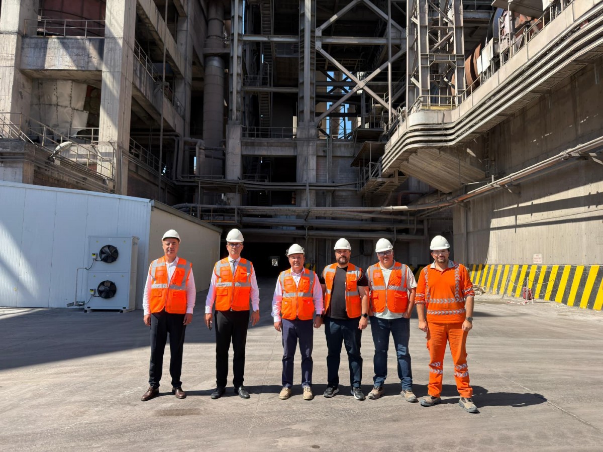 Rektör Erenoğlu’ndan Heidelberg Materials Çimento Fabrikası’na Ziyaret