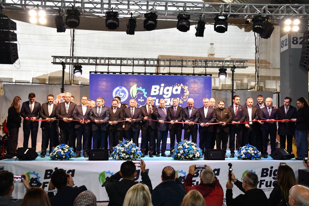 Güney Marmara'nın en büyük buluşması: 20. Biga Fuarı kapılarını açtı