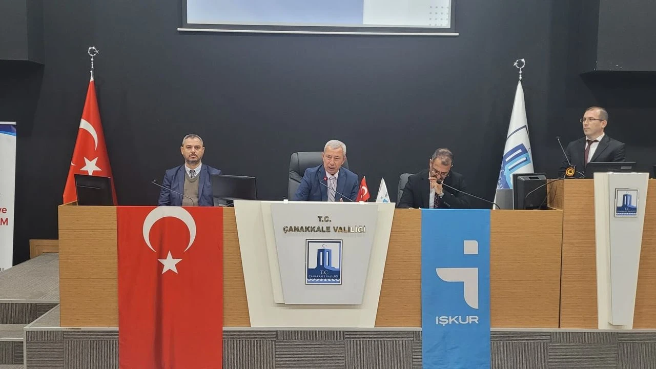 ÇANAKKALE İL İSTİHDAM VE MESLEKİ EĞİTİM KURULU 2026 YILI DÖRDÜNCÜ OLAĞAN TOPLANTISI GERÇEKLEŞTİRİLDİ
