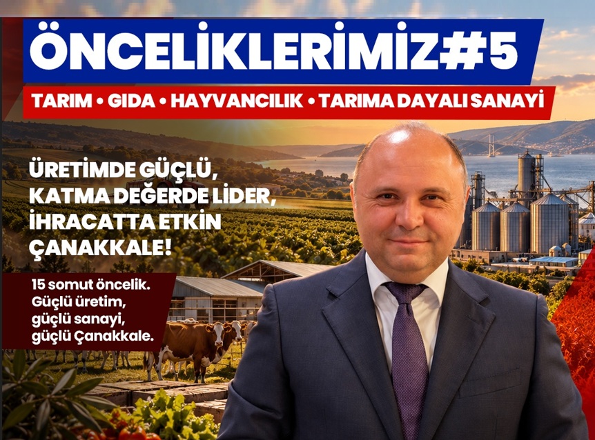 TURGAY KILIÇ’TAN TARIM VE GIDA SEKTÖRÜ İÇİN 15 SOMUT ÖNCELİK!