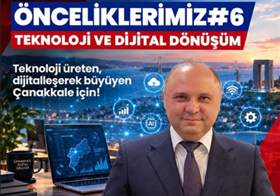 Turgay Kılıç: ‘Çanakkale’nin Teknoloji ve Dijital Dönüşüm projelerini açıkladı’
