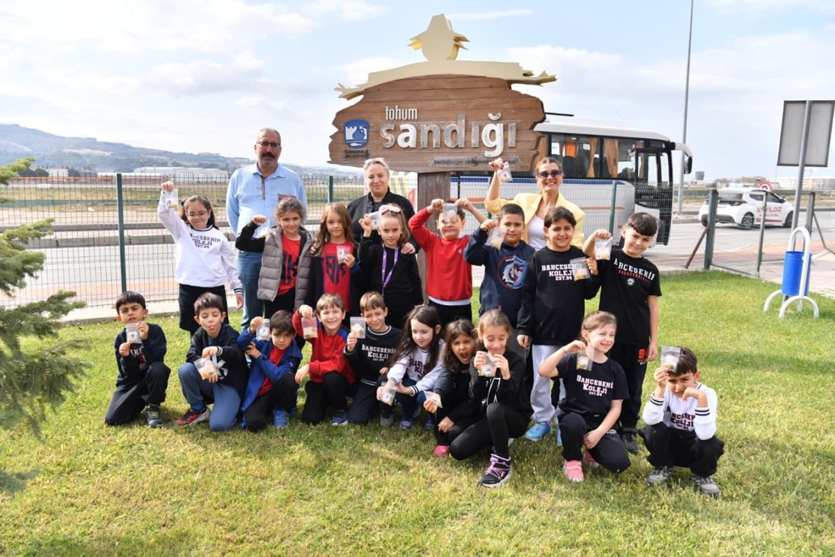 Bahçeşehir Koleji Öğrencilerinden Tohum Sandığı'na Ziyaret
