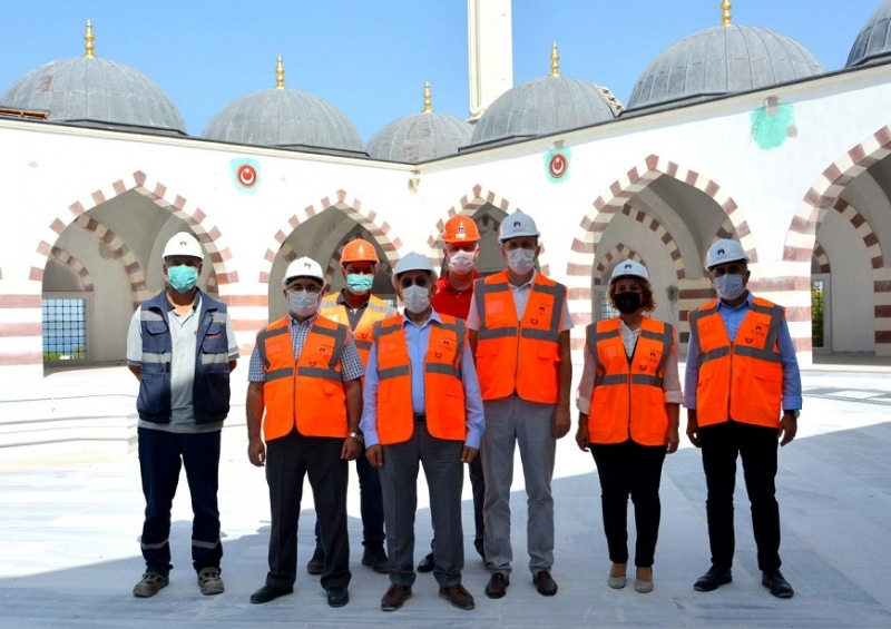 18 Mart İÇDAŞ Ulu Camii’de Teknik İnceleme Gerçekleştirildi