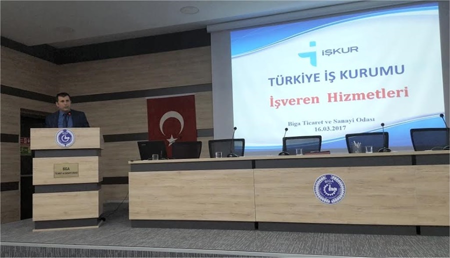 Çanakkale İŞKUR’dan Biga’lı İşverenlere  Bilgilendirme Toplantısı