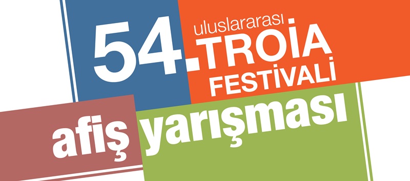 54. Uluslararası Troia Festivali Afiş Yarışması İçin Başvurular Başladı