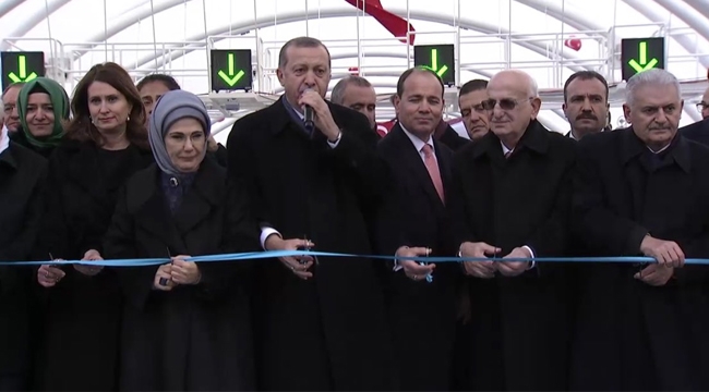 Avrasya Tüneli Açıldı