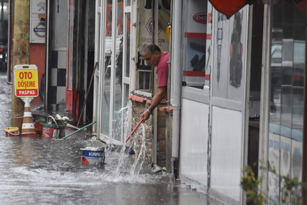 Çanakkale’de Şiddetli Yağmur