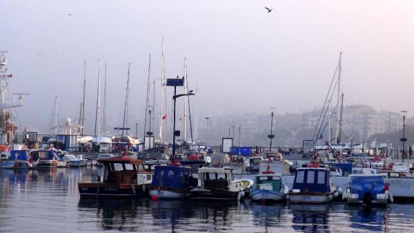 Çanakkale'de Deniz Ulaşımına Sis Engeli