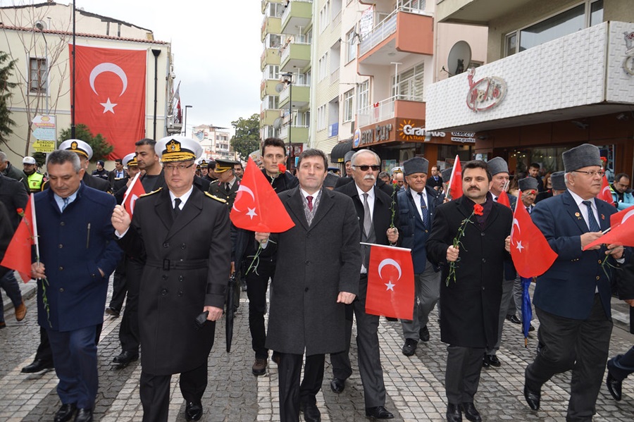 Çanakkale Deniz Zaferi’nin 102. Yıldönümü Açılış Töreni Çimenlik Kalesi’nde Yapıldı