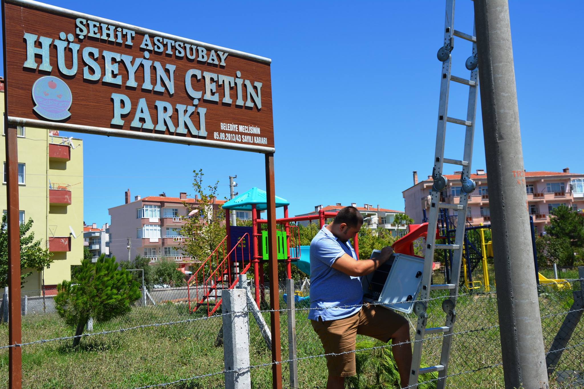 Lapseki'de Parklar Artık Daha Güvenli