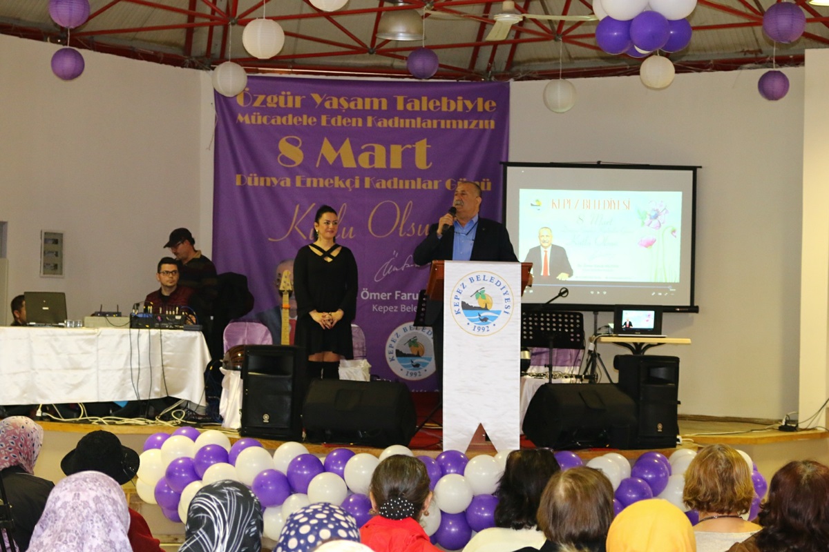 Kepez Belediyesi 8 Mart Konser Etkinliği Büyük İlgi Gördü
