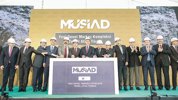 MÜSİAD Yeni Genel Merkez Kompleksi’nin Temeli Atıldı!