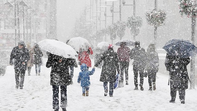 Meteoroloji'den Kar Uyarısı