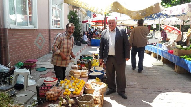 Çardak Belediye Başkanı Basri Ulaş’tan Pazar Ziyareti