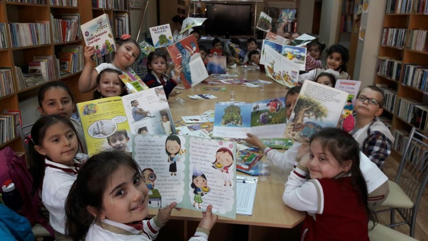 Minik Kitapseverler Kütüphane Haftasını Kutladı