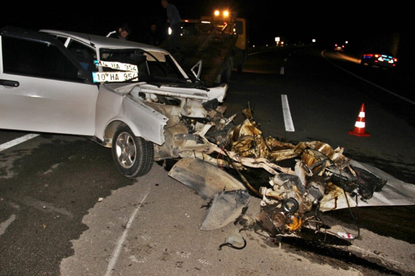 Çanakkale'de Trafik Kazası 1 Yaralı