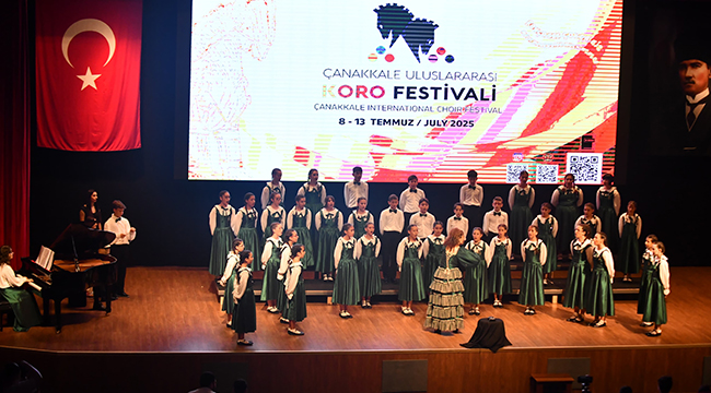 8. Çanakkale Uluslararası Koro Festivali Başladı