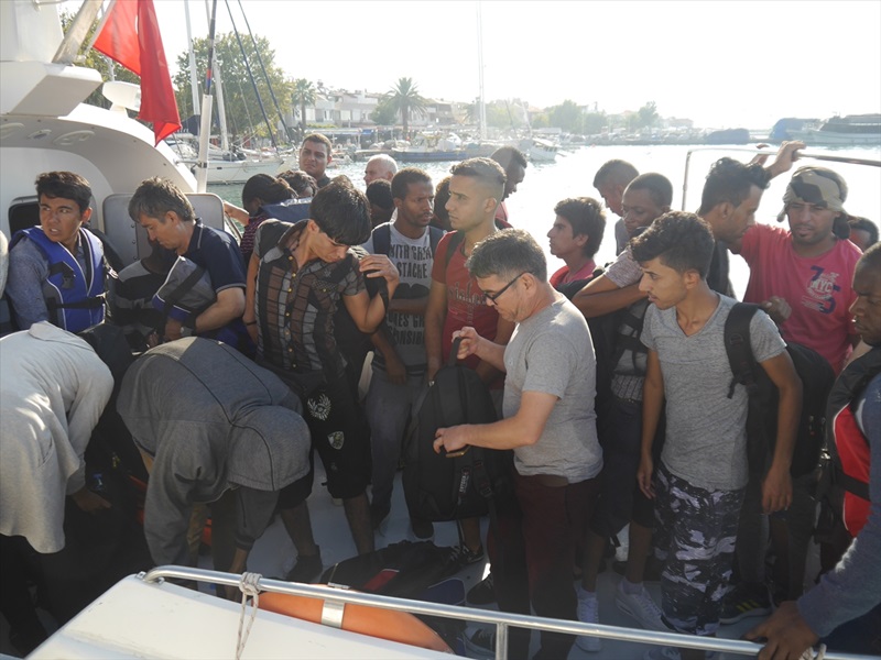 Çanakkale'de 51 Yabancı Uyruklu Yakalandı