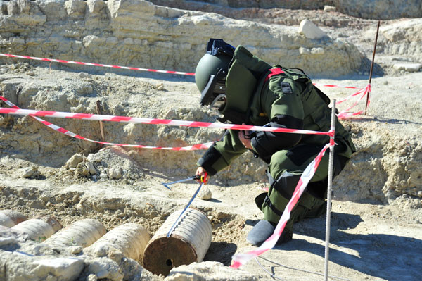 Çanakkale Savaşları'ndan Kalma Patlamamış Top Mermisi İmha Edildi