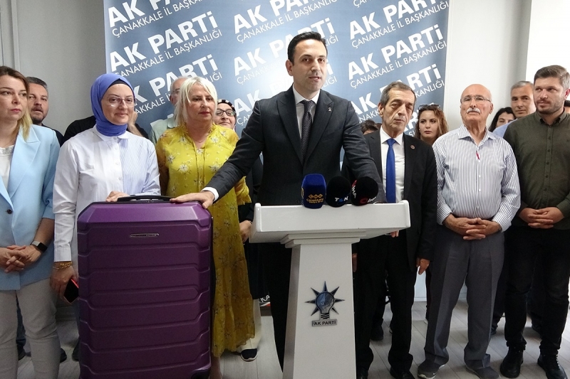 AK Parti İl Başkanı Makas'tan; ‘Başkan Gökhan, biz sizlerin kasetlerle tehdit ettiğiniz arkadaşlarınıza benzemeyiz’