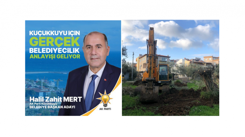 AK Parti Küçükkuyu Belediye Başkan Adayı Halil Zahit Mert’ten Müjde